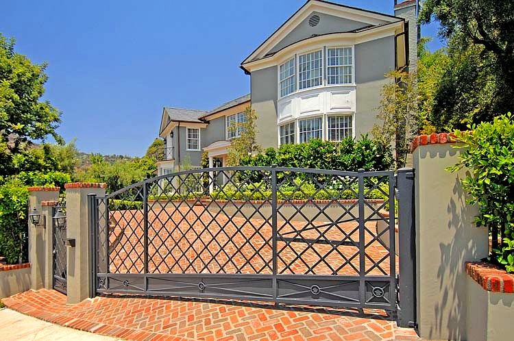 Custom luxury home exterior